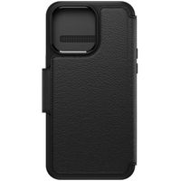 OtterBox ﻿Étui de téléphone portefeuille Strada MagSafe Apple iPhone 15 Pro Max - Noir