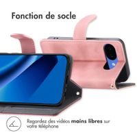 imoshion Etui de télephone portefeuille avec cordon Google Pixel 10a - Rose