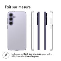 Accezz Coque Clear Samsung Galaxy S24 FE - Transparent