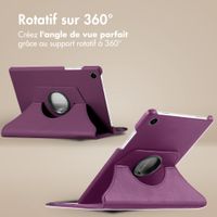 imoshion Coque tablette rotatif à 360° Galaxy Tab A7 - Violet