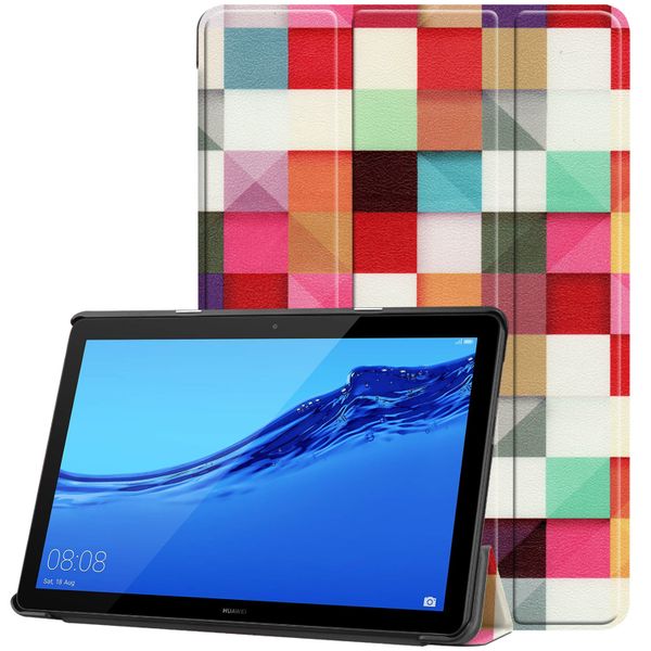 imoshion Coque tablette Design Trifold Huawei MediaPad T5 10.1 pouces