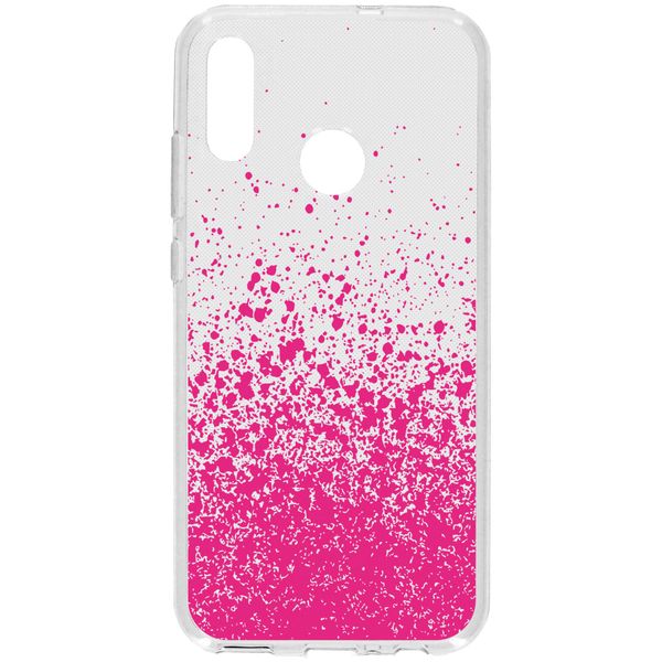 Coque design Huawei P Smart (2019) - Splatter Pink