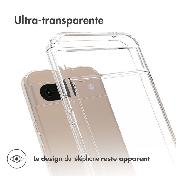 Accezz Coque Xtreme Impact Google Pixel 8a - Transparent