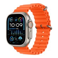 Apple Extension pour Bracelet Océan Apple Watch | 44/45/46/49 mm - Taille XL - Orange