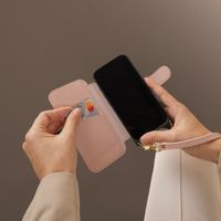 Selencia Étui Riva avec MagSafe et cordon de téléphone Samsung Galaxy S25 Ultra - Old Pink