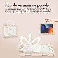 imoshion Coque tablette kidsproof Rugged Apple iPad 9 (2021) 10.2 pouces / iPad 8 (2020) 10.2 pouces / iPad 7 (2019) 10.2 pouces - Rose clair