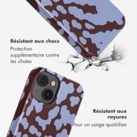 Selencia Coque arrière Vivid avec MagSafe Apple iPhone 14 - Moo'd Lavender Glow