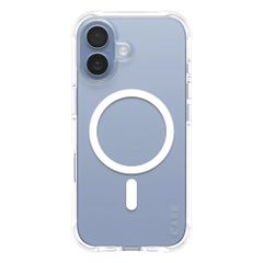 CARE by PanzerGlass Étui tendance Samba avec MagSafe Apple iPhone 17 - Clear / White