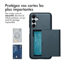 imoshion Coque arrière avec porte-cartes Samsung Galaxy A16 - Bleu foncé