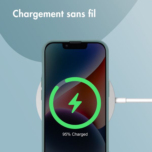 imoshion Coque Couleur Apple iPhone 14 - Pine Green