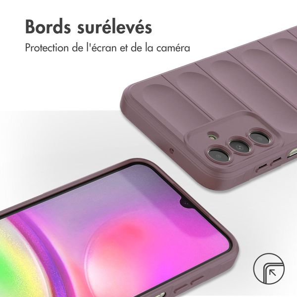 imoshion Coque arrière EasyGrip Samsung Galaxy A25 (5G) - Violet