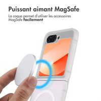 imoshion Coque Color Guard avec MagSafe Samsung Galaxy Z Flip 6 - Blanc