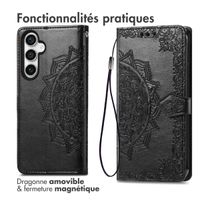 imoshion Etui de télephone Mandala Samsung Galaxy S23 FE - Noir