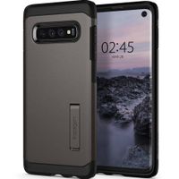 Spigen Coque Tough Armor Samsung Galaxy S10 - Gris