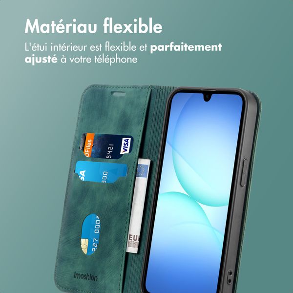 imoshion Étui de téléphone portefeuille Slim Samsung Galaxy A17 (5G) - Vert