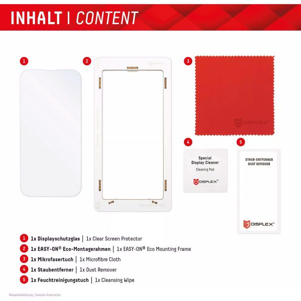 Displex Protection d'écran en verre trempé Real Glass Xiaomi 13T / 13T Pro