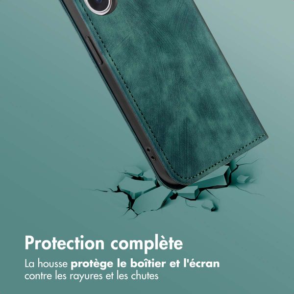 imoshion Étui de téléphone portefeuille Slim Apple iPhone 16 - Vert