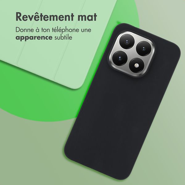 imoshion Coque Couleur Xiaomi 15T - Noir