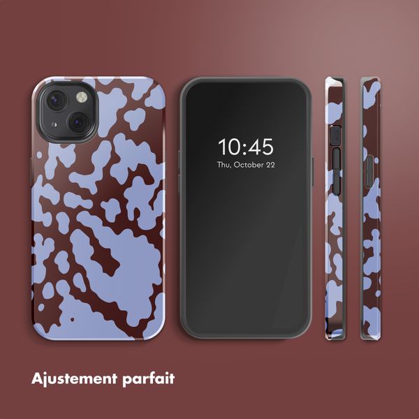 Selencia Coque arrière Vivid avec MagSafe Apple iPhone 13 - Moo'd Lavender Glow