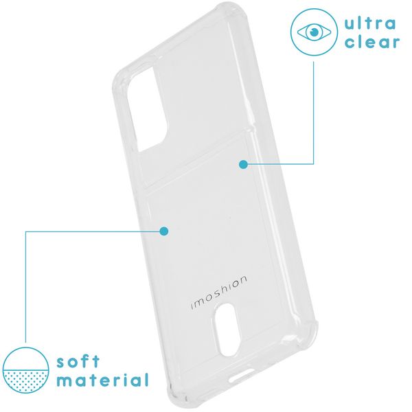 imoshion Coque silicone avec support de passe Samsung Galaxy S20