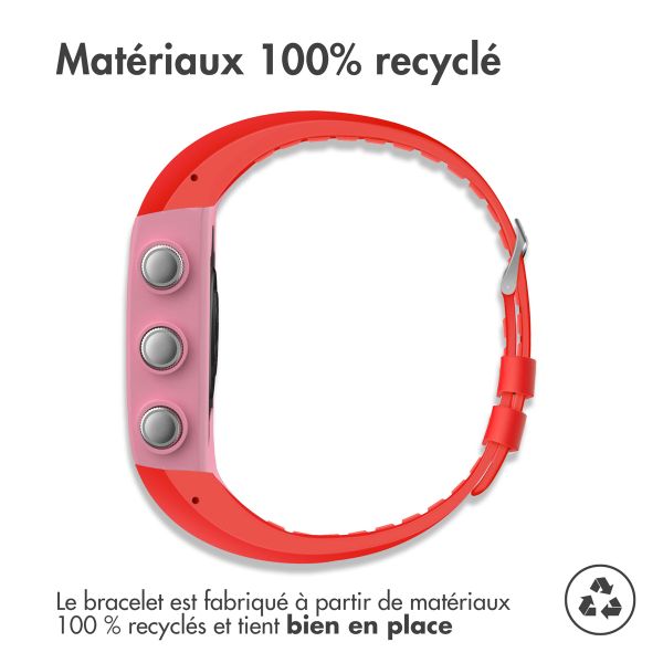 imoshion Bracelet en silicone Polar M400/M430 - Rouge