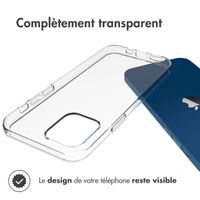 Accezz Coque Clear Apple iPhone 12 Mini - Transparent
