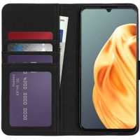 imoshion Étui de télephone portefeuille de luxe Oppo Reno3 / A91 - Noir
