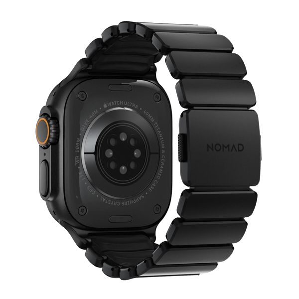 Nomad Bracelet Stratos Apple Watch Series 1 - 11 / SE / Ultra (44/45/46/49 mm) - Black / Black Titanium