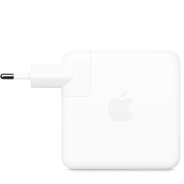 Apple Adaptateur secteur USB-C original iPhone 15 Plus - Chargeur - Connexion USB-C - 61W - Blanc