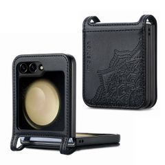 imoshion Mandala Bookcase Samsung Galaxy Z Flip 7 FE - Noir