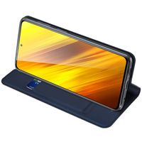 Dux Ducis Étui de téléphone Slim Xiaomi Poco X3 (Pro) - Bleu foncé