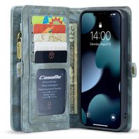 CaseMe Etui de téléphone de luxe en cuir deux iPhone 13