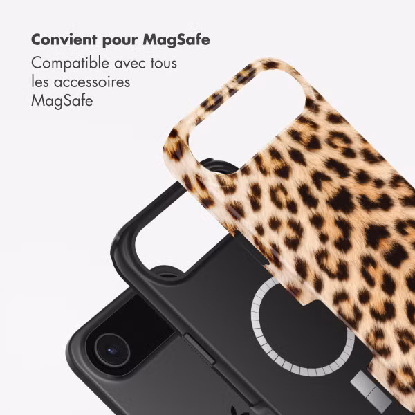 Selencia Coque arrière Vivid avec MagSafe Apple iPhone Air - Wild Leo