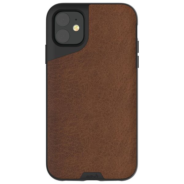 Mous Coque Contour iPhone 11 - Brun