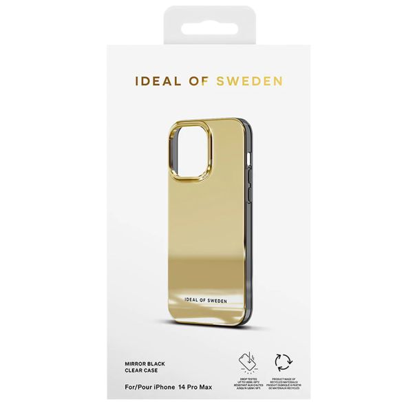 iDeal of Sweden Coque arrière Mirror iPhone 14 Pro Max - Gold