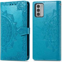 imoshion Etui de téléphone portefeuille Mandala Nokia G42 - Turquoise