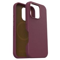 OtterBox Coque en cuir de cactus Symmetry MagSafe Apple iPhone 16 Pro - Maroon Bells