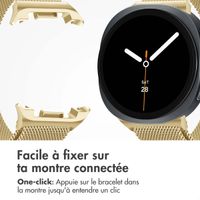 imoshion Bracelet magnétique milanais Samsung Galaxy Watch 8 (40/44mm) / Classic (46mm) - Doré