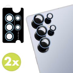 imoshion Lot de 2 protections d'objectif de caméra Samsung Galaxy S25 Ultra - Titanium Silverblue