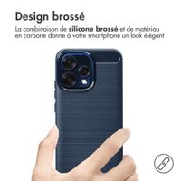 imoshion Coque Brushed Oppo Reno15 (5G) - Bleu foncé