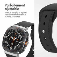 imoshion Bracelet en cuir Samsung Galaxy Watch Ultra (2024/2025) - Noir