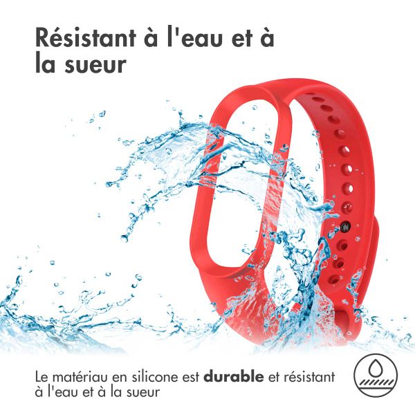 imoshion Bracelet sport en silicone Xiaomi Mi Band 5 / 6 - Rouge