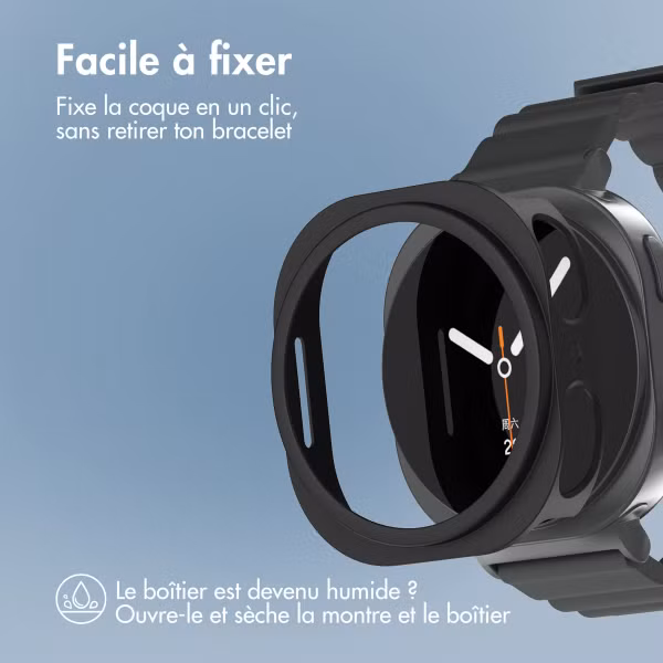 imoshion Coque rigide Bumper Samsung Galaxy Watch 8 (40 mm) - Noir