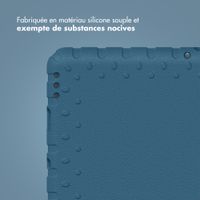 imoshion Coque kidsproof avec poignée Samsung Galaxy Tab A11 / A9 8.7 pouces - Bleu foncé