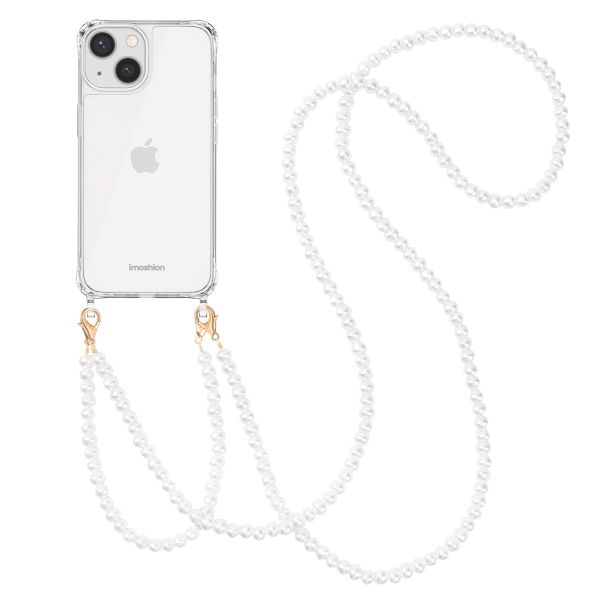imoshion Coque avec cordons de téléphone Apple iPhone 14 - Perles