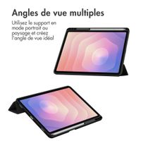 imoshion Coque tablette rigide Trifold Samsung Galaxy Tab S11 - Noir