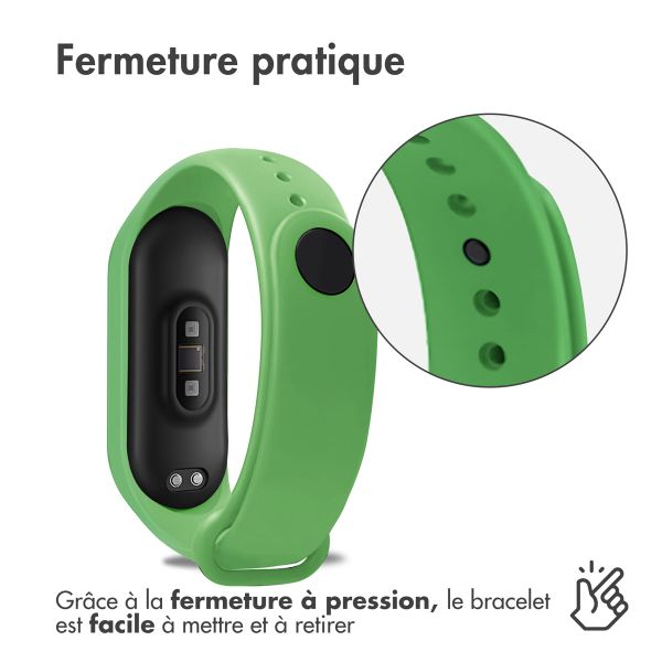 imoshion Bracelet en silicone Xiaomi Mi Band 3 / 4 - Vert