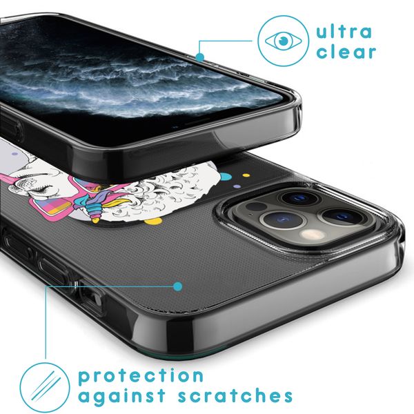 imoshion Coque Design iPhone 12 (Pro) - Lamacorn