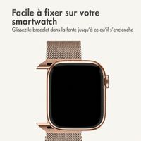 imoshion Bracelet magnétique milanais Apple Watch | 44/45/46/49 mm - Rose Gold