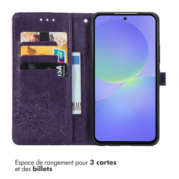 imoshion Etui de télephone Mandala Samsung Galaxy A57 (5G) - Violet